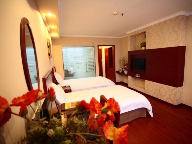 Greentree Inn Jiangsu Huaian Chuzhou Avenue Business Hotel Huai'an  Exterior foto
